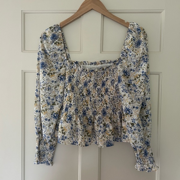 En Saison Floral Chiffon Top - Picture 4 of 5